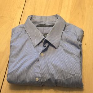 Men's long sleeve dress shirt 17.5 34-35